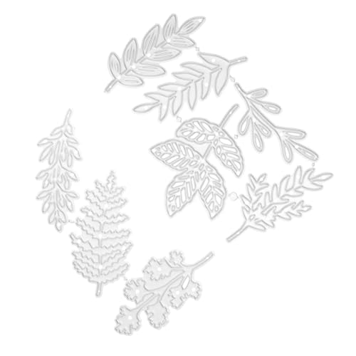 Blattdesign Stanzformen Kohlenstoffstahl für Diy Kartenherstellung für Scrapbooking Prägearbeiten und Bastelprojekte von OSALADI