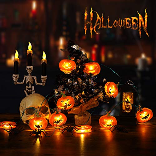 OSALADI Kürbis Lichterketten Batteriebetrieben Jack-O-Laterne Lichterkette Dekorative Nachtlichter für Halloween-Party Indoor Outdoor 10 Leds 2. 4M OSALADI Kürbis Lichterketten Batteriebetrieben Jack-O-Laterne Lichterkette Dekorative Nachtlichter für Halloween-Party Indoor Outdoor 10 Leds 2. 4M von OSALADI