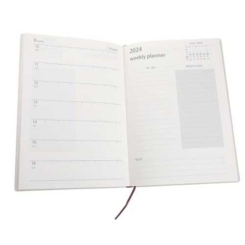 OSALADI 1 Agenda-Buch Zeitplan Tagesplaner Tagebuch tägliche Agenda Woche Täglicher Planer Notizbuch Arbeitsplanblock Notizblock lernen Terminkalender Kunstleder pu Black OSALADI 1 Agenda-Buch Zeitplan Tagesplaner Tagebuch tägliche Agenda Woche Täglicher Planer Notizbuch Arbeitsplanblock Notizblock lernen Terminkalender Kunstleder pu Black von OSALADI