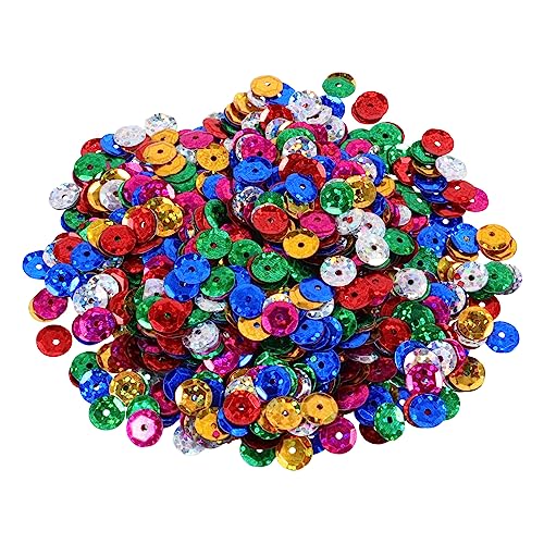 OSALADI 1 Packung Diy Glitzer Pailletten Farbige Reflektierende Handgemachte Sequins für Kleidung Schmuck und Bastelprojekte für Dekorationen und Accessoires von OSALADI