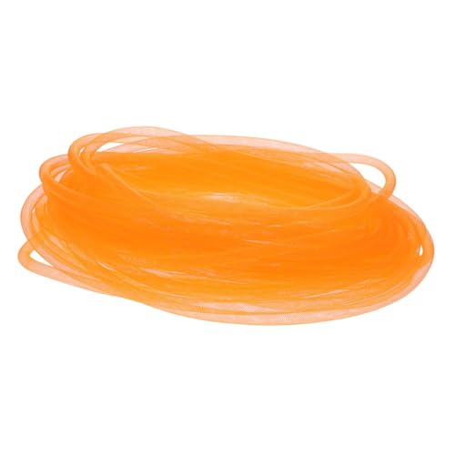 OSALADI 1 Packung Polyester Garn Schnur Elastische Geflochtene Röhrenbänder DIY Bastelmaterial für Armbänder und Handarbeiten Orange OSALADI 1 Packung Polyester Garn Schnur Elastische Geflochtene Röhrenbänder DIY Bastelmaterial für Armbänder und Handarbeiten Orange von OSALADI