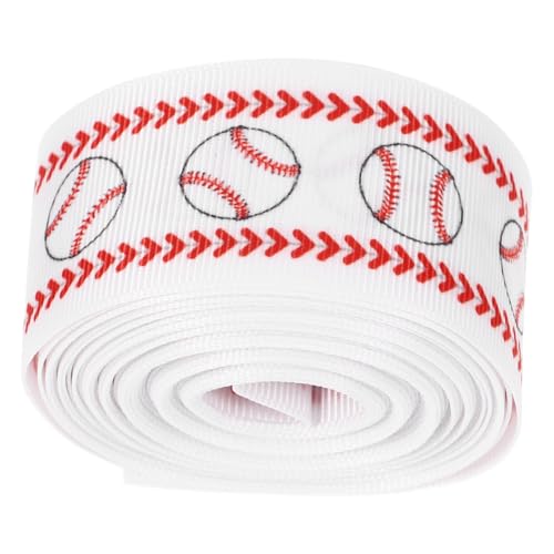 OSALADI 1 Rolle Baseball League Kopfschmuck Bänder umwickeln Sportband Wickelband Band zum Verpacken basteln verpackungsband Geschenkband dekoratives Verpackungsband Banddekor Stoff Weiß OSALADI 1 Rolle Baseball League Kopfschmuck Bänder umwickeln Sportband Wickelband Band zum Verpacken basteln verpackungsband Geschenkband dekoratives Verpackungsband Banddekor Stoff Weiß von OSALADI