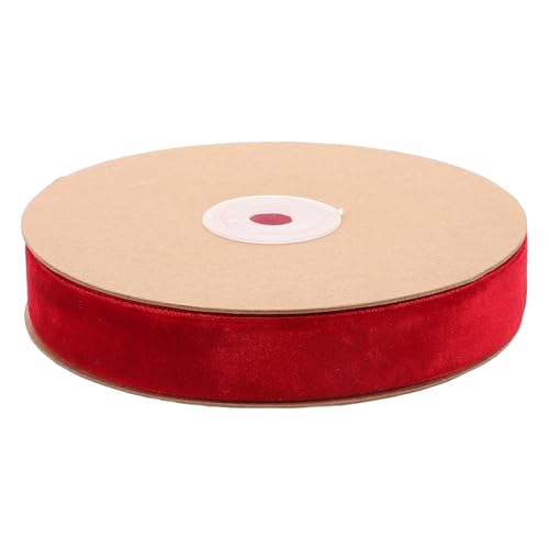 OSALADI 1 Rolle Beflockungsband Gegenwärtig Festival-packgurt Party-verpackungsband Klein Festival-geschenkband Geschenkband Zum Verpacken Schleife Geschenkband Einpacken Wickeln Nylon Rot OSALADI 1 Rolle Beflockungsband Gegenwärtig Festival-packgurt Party-verpackungsband Klein Festival-geschenkband Geschenkband Zum Verpacken Schleife Geschenkband Einpacken Wickeln Nylon Rot von OSALADI