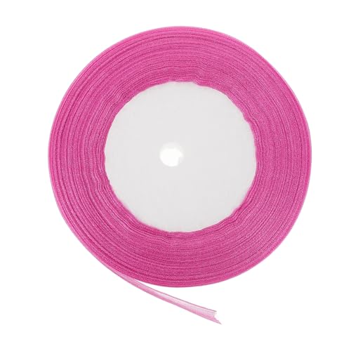 OSALADI 1 Rolle Blumenwickelband Organza Chiffon Blumen- Kranz Verpackung Dekoration Farbig Stoff Bunt Hochzeit Festival-handwerksband Geschenkband Diy Liefert Schneegarn Rosig OSALADI 1 Rolle Blumenwickelband Organza Chiffon Blumen- Kranz Verpackung Dekoration Farbig Stoff Bunt Hochzeit Festival-handwerksband Geschenkband Diy Liefert Schneegarn Rosig von OSALADI
