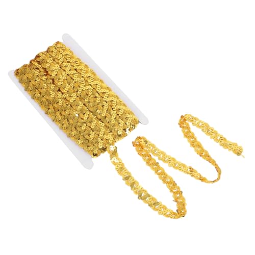 OSALADI 1 Rolle Breiter S Form Glitzer Pailletten Borte Dekoratives Band für Diy Kleidung und Accessoires für Handarbeit und Kreative Projekte Yards Rolle OSALADI 1 Rolle Breiter S Form Glitzer Pailletten Borte Dekoratives Band für Diy Kleidung und Accessoires für Handarbeit und Kreative Projekte Yards Rolle von OSALADI