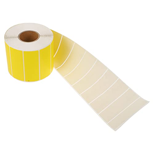 OSALADI 1 Rolle Bunte Selbstklebende Etiketten Wasserdichte und Ölbeständige Druckpapiere für Büro Kunst und Handwerk Beschriftbar Rückstandslos Ablösbar von OSALADI