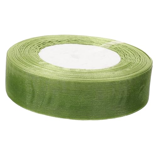 OSALADI 1 Rolle Buntes Bandbogen Verpackung Satinband zum Einwickeln Bänder Wickelband Schneidbares Bastelband Multifunktions-Paketband Multifunktions-Bastelband Geschenkband Nylon Grün OSALADI 1 Rolle Buntes Bandbogen Verpackung Satinband zum Einwickeln Bänder Wickelband Schneidbares Bastelband Multifunktions-Paketband Multifunktions-Bastelband Geschenkband Nylon Grün von OSALADI