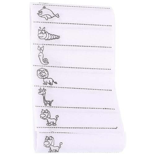 OSALADI 1 Rolle Cartoon Namensetiketten für Kleidung Diy Bügelbilder Dekorative Leere Etiketten für Bekleidung Vielseitige Stoffetiketten für Erwachsene zum Beschriften von Kleidung und OSALADI 1 Rolle Cartoon Namensetiketten für Kleidung Diy Bügelbilder Dekorative Leere Etiketten für Bekleidung Vielseitige Stoffetiketten für Erwachsene zum Beschriften von Kleidung und von OSALADI