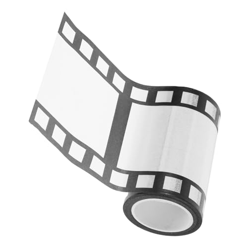 OSALADI 1 Rolle Dekoband Aus Selbstklebendem Film Basteln Vinyl Scrapbook Zubehör Dekorieren Farbiges Journaling Zubehör Schreibwarenband Scrapbook Dekorband Druckband Papier von OSALADI
