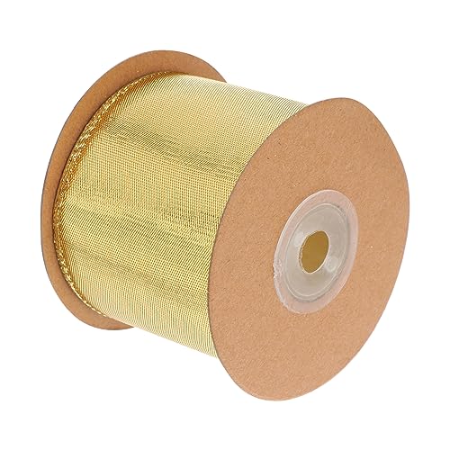 OSALADI 1 Rolle Dekoratives Seidenband Gold Hochwertiges Geschenkband für Kreative Verpackungen Hochzeit Bastelprojekte und Blumensträuße OSALADI 1 Rolle Dekoratives Seidenband Gold Hochwertiges Geschenkband für Kreative Verpackungen Hochzeit Bastelprojekte und Blumensträuße von OSALADI