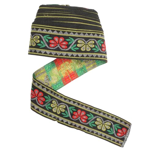 OSALADI 1 Rolle Ethnisches Stilband Strapazierfähiges Bastelband Polyester mit Wunderschönem Spitzenmuster für Kleidung Taschen und Diy Projekte Langlebig und Vielseitig Verwendbar OSALADI 1 Rolle Ethnisches Stilband Strapazierfähiges Bastelband Polyester mit Wunderschönem Spitzenmuster für Kleidung Taschen und Diy Projekte Langlebig und Vielseitig Verwendbar von OSALADI