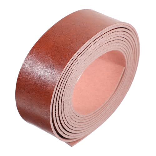 OSALADI 1 Rolle Faux Lederstreifen PU Leder für Diy Projekte Vielseitig Einsetzbar für Handtaschen Armbänder und Mehr Elegantes Braunes Design Leicht Zuschneidbar OSALADI 1 Rolle Faux Lederstreifen PU Leder für Diy Projekte Vielseitig Einsetzbar für Handtaschen Armbänder und Mehr Elegantes Braunes Design Leicht Zuschneidbar von OSALADI