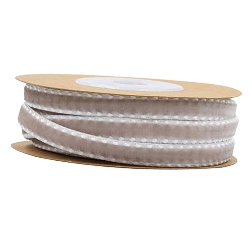 OSALADI 1 Rolle Flockband für Diy Dekoration Hochwertiges Satinband Lichtkaffee für Geschenkverpackungen Hochzeiten Kleidung und Bastelprojekte Accessoires für Feste und Anlässe OSALADI 1 Rolle Flockband für Diy Dekoration Hochwertiges Satinband Lichtkaffee für Geschenkverpackungen Hochzeiten Kleidung und Bastelprojekte Accessoires für Feste und Anlässe von OSALADI