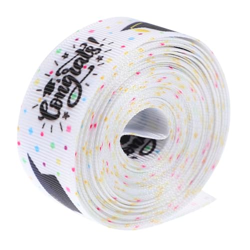 OSALADI 1 Rolle Geschenkband Geschenkband Für Schwarzes Party Verpackungsband Paketband Schleife DIY Bastelband Bänder Präsentieren Verpackungsband Nähen Satin Dekoband Polyester von OSALADI