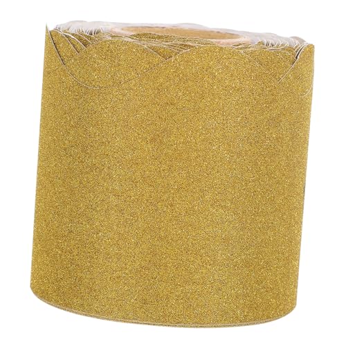 OSALADI 1 Rolle Goldene Bordüren für Klassenzimmer Abnehmbar für Pinnwände Kreative Dekoration für Türen und Fenster OSALADI 1 Rolle Goldene Bordüren für Klassenzimmer Abnehmbar für Pinnwände Kreative Dekoration für Türen und Fenster von OSALADI