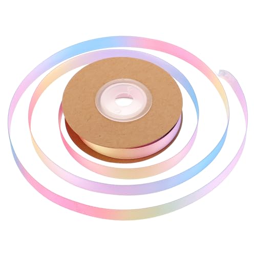 OSALADI 1 Rolle Gradient Satin Ribbon Yards Hochwertiges Polyesterband für DIY Projekte Blumenarrangements und Bastelarbeiten für Feiern und Dekorationen OSALADI 1 Rolle Gradient Satin Ribbon Yards Hochwertiges Polyesterband für DIY Projekte Blumenarrangements und Bastelarbeiten für Feiern und Dekorationen von OSALADI