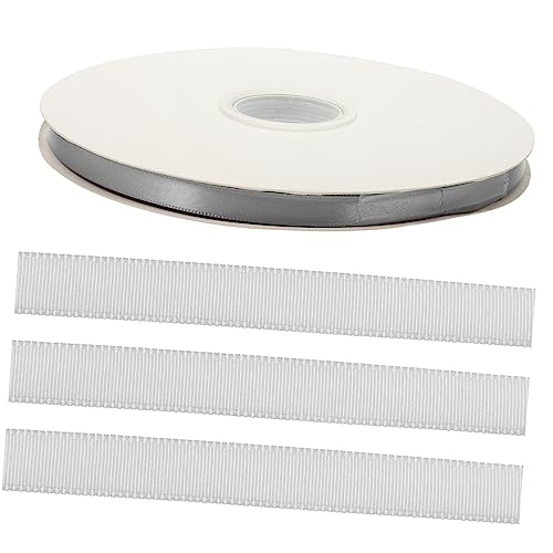 OSALADI 1 Rolle Graues Geschenkband Hochwertiges Bastelband für Diy Projekte Haushaltsverpackungen Dekoration Yards Waschbar und Langlebig OSALADI 1 Rolle Graues Geschenkband Hochwertiges Bastelband für Diy Projekte Haushaltsverpackungen Dekoration Yards Waschbar und Langlebig von OSALADI