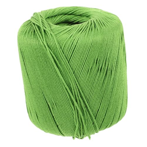 OSALADI 1 Rolle Häkelgarn Multifunktionales Tragbares Baumwollgarn für Diy Projekte Handarbeiten Schmuckherstellung und Heimdekoration Zartgrün Weich und Hautfreundlich von OSALADI