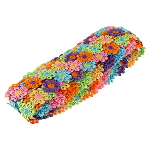 OSALADI 1 Rolle Lace Stoffband Yards Wasserlösliches Spitzenband für Diy Kleidung Handwerk und Patcharbeiten zum Dekorieren von Kinderbekleidung und Heimtextilien OSALADI 1 Rolle Lace Stoffband Yards Wasserlösliches Spitzenband für Diy Kleidung Handwerk und Patcharbeiten zum Dekorieren von Kinderbekleidung und Heimtextilien von OSALADI