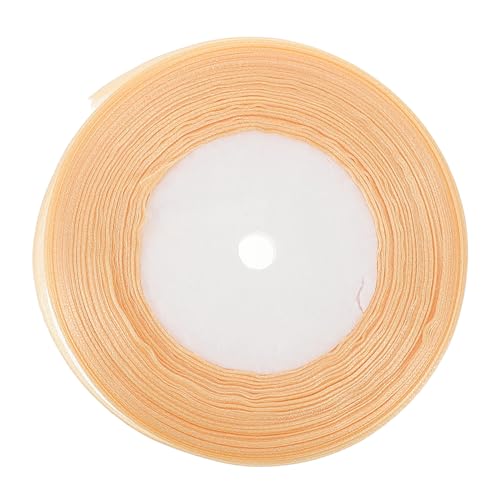 OSALADI 1 Rolle Leichter Goldgarngürtel Verpackung Seidenband Satinband Bänder Zum Verpacken Wickelband Stoffband Wickeln Paketband Multifunktions-bastelband Band Stoff Golden Chiffon von OSALADI