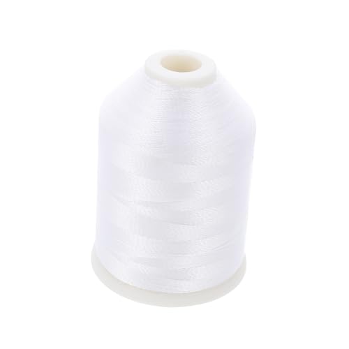 OSALADI 1 Rolle Leuchtendes Stickgarn Nähmaschine Stickfaden Stickerei Fäden Rot Nähgarn Für Den Täglichen Gebrauch Professionelles Nähgarn Polyester Weiß OSALADI 1 Rolle Leuchtendes Stickgarn Nähmaschine Stickfaden Stickerei Fäden Rot Nähgarn Für Den Täglichen Gebrauch Professionelles Nähgarn Polyester Weiß von OSALADI