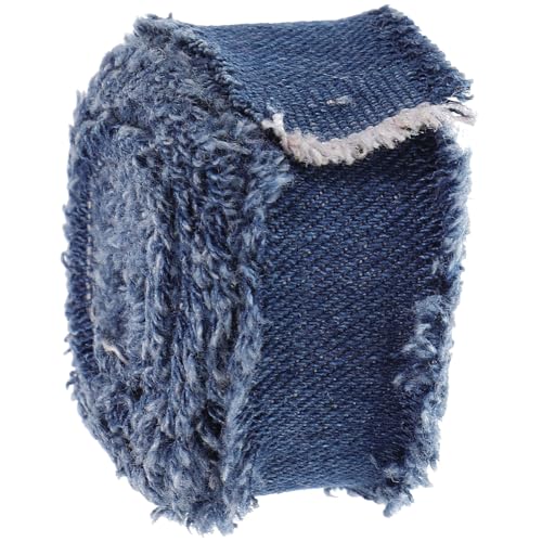 OSALADI 1 Rolle Multi Funktionales Jeansband für DIY Bastelprojekte Breit für Geschenkverpackung und Dekoration Langlebig und Vielseitig Einsetzbar von OSALADI