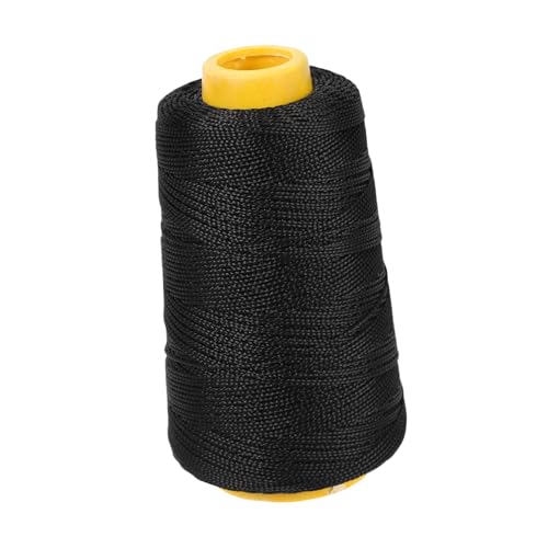 OSALADI 1 Rolle Nähgarn Nähzubehör Möbelreparaturgarn Handnähanleitung Werkzeug Zum Nähen Quilten Nähprodukte Nähset Garn Zum Handnähen Schwarzes Nylon von OSALADI
