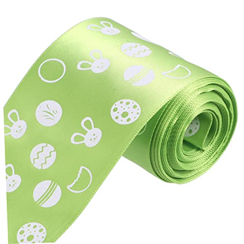OSALADI 1 Rolle Osterband geschenkband ostern dekoband ostern festivalbänder Ostern Geschenkverpackungsband Gold rotes Band für hochzeitsdeko DIY-Band basteln Festivalband Polyester Green OSALADI 1 Rolle Osterband geschenkband ostern dekoband ostern festivalbänder Ostern Geschenkverpackungsband Gold rotes Band für hochzeitsdeko DIY-Band basteln Festivalband Polyester Green von OSALADI