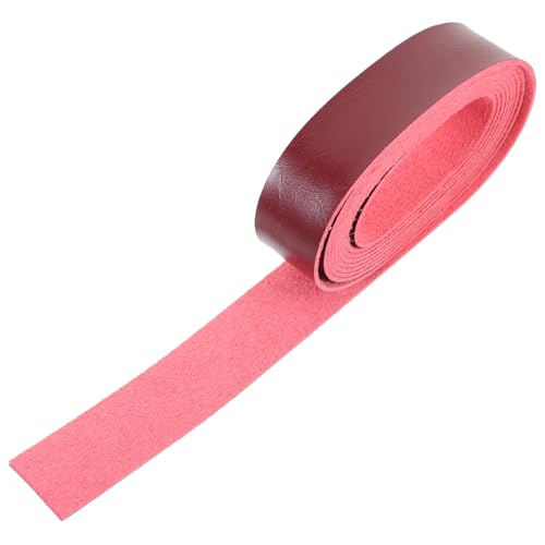 OSALADI 1 Rolle PU Lederstreifen Weinrot Kunstlederstreifen für Diy Handwerksprojekte Vielseitig Einsetzbar für Taschen Armbänder und Mehr für Bastelideen Lederarbeiten OSALADI 1 Rolle PU Lederstreifen Weinrot Kunstlederstreifen für Diy Handwerksprojekte Vielseitig Einsetzbar für Taschen Armbänder und Mehr für Bastelideen Lederarbeiten von OSALADI