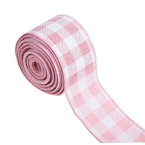 OSALADI 1 Rolle Paketband für den täglichen Gebrauch Verpackung kariert Party sortiert dekorativ schneidbares Geschenkband gestaltetes Paketband Multifunktions-Geschenkband Polyester Rosa OSALADI 1 Rolle Paketband für den täglichen Gebrauch Verpackung kariert Party sortiert dekorativ schneidbares Geschenkband gestaltetes Paketband Multifunktions-Geschenkband Polyester Rosa von OSALADI