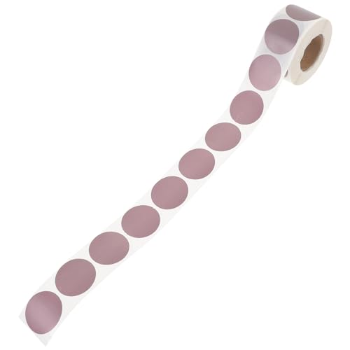 OSALADI 1 Rolle Runde Scratch Off Aufkleber Selbstklebende Etiketten für Diy Scratch Off Karten für Hochzeiten Geburtstagsfeiern Festlichkeiten und Schulprojekte von OSALADI