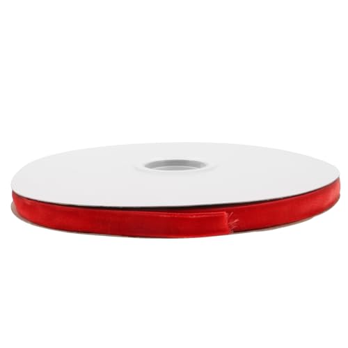 OSALADI 1 Rolle Samtband Bänder Band für Geschenkverpackung praktisches Geschenkband Exquisites Geschenkband basteln verpackungsband dekoratives Verpackungsband rot OSALADI 1 Rolle Samtband Bänder Band für Geschenkverpackung praktisches Geschenkband Exquisites Geschenkband basteln verpackungsband dekoratives Verpackungsband rot von OSALADI
