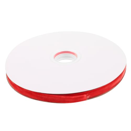 OSALADI 1 Rolle Samtband Samtbänder dekoratives Band Geschenkbandverzierung Wickelband Exquisites Geschenkband basteln verpackungsband dekoratives Geschenkband rot OSALADI 1 Rolle Samtband Samtbänder dekoratives Band Geschenkbandverzierung Wickelband Exquisites Geschenkband basteln verpackungsband dekoratives Geschenkband rot von OSALADI