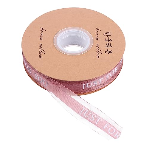 OSALADI 1 Rolle Schleife Band zum Basteln personalisiert verdrahtetes Band Gold Stoffband seidenband ribbon feierstahl hochzeitsdeko Wickelband Geschenkbänder ein Verpackungsband Polyester von OSALADI