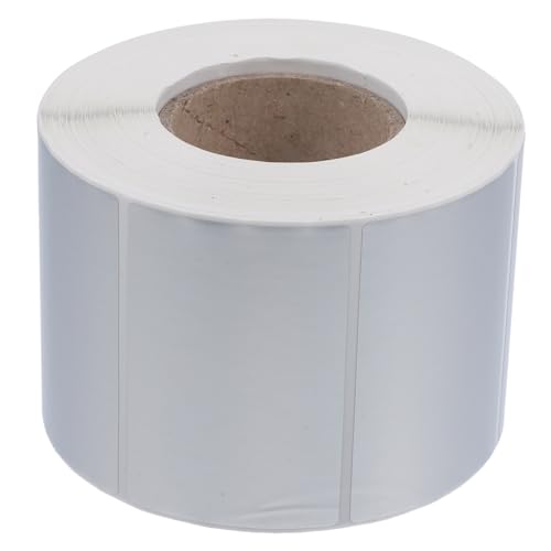 OSALADI 1 Rolle Selbstklebende Etikettenrolle Wasserdichte Druckerlabels für Vielseitige Anwendungen für Versand Flaschen und Preisetiketten von OSALADI
