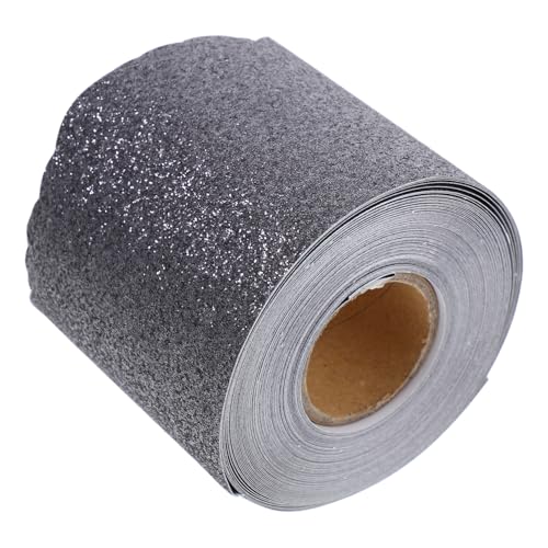 OSALADI 1 Rolle Tafel-rand-aufkleber Klassenzimmer-tafelrand Pinnwand Dekoration Grenzabziehbild Bulletin-zubehör Dekorationen Für Klassenzimmer Pinnwand-randaufkleber Grey Papier von OSALADI