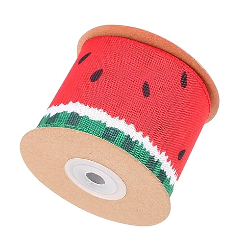 OSALADI Wassermelonen Geschenkband Selbstgemacht Bastelband 1 Rolle Dekoratives Band für Sommerpartys Kreative Geschenkverpackung Langlebiges Polyester Vielseitig Einsetzbar OSALADI Wassermelonen Geschenkband Selbstgemacht Bastelband 1 Rolle Dekoratives Band für Sommerpartys Kreative Geschenkverpackung Langlebiges Polyester Vielseitig Einsetzbar von OSALADI