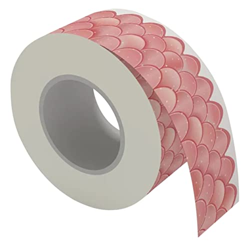 OSALADI 1 Rolle Wellenbrettaufkleber Dekorationen Golddekor Abnehmbare Aufkleber Bulletin Pinnwand Bordürendekor Bordürenaufkleber für Tafeln Tafelränder Kupferplattenaufkleber Rosa OSALADI 1 Rolle Wellenbrettaufkleber Dekorationen Golddekor Abnehmbare Aufkleber Bulletin Pinnwand Bordürendekor Bordürenaufkleber für Tafeln Tafelränder Kupferplattenaufkleber Rosa von OSALADI