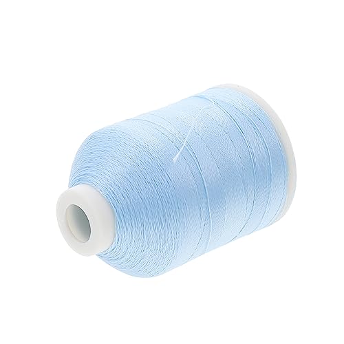 OSALADI 1 Rolle leuchtendes Stickgarn Faden zum Nähen buntes Stickgarn bestickte Zahnseide Stickerei Allzwecknähgarn T-Shirt-Garn Nähgarn für Kleidung Polyester Blue von OSALADI
