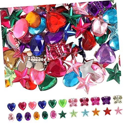 OSALADI 1 Satz Acrylfarbene Diamanten Hotfix Edelsteine Nagelschmuck Und Charms Set Mit Strasssteinen Kind Bunte Strasssteine Steine zum Basteln Strasssteine aufkleber 400 Stück OSALADI 1 Satz Acrylfarbene Diamanten Hotfix Edelsteine Nagelschmuck Und Charms Set Mit Strasssteinen Kind Bunte Strasssteine Steine zum Basteln Strasssteine aufkleber 400 Stück von OSALADI