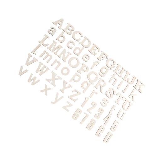 OSALADI 1 Satz Alphanumerische Holzspäne Kunsthandwerk Briefdekoration handgefertigte Holzchips Zahlenausschnitte Zahlenhandwerk Buchstaben Handwerk Brief für die Wanddekoration OSALADI 1 Satz Alphanumerische Holzspäne Kunsthandwerk Briefdekoration handgefertigte Holzchips Zahlenausschnitte Zahlenhandwerk Buchstaben Handwerk Brief für die Wanddekoration von OSALADI