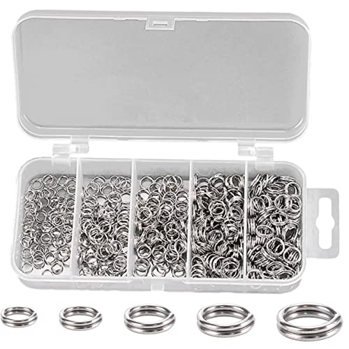 OSALADI 1 Satz Anti-rust-stecker Schmuck Kunsthandwerk Für Teilt Herstellung Zubehör Schlüssel Metallringe Ringe Zum Handwerk Split-ring-anschlüsse Rostfreier Stahl 500 Stück OSALADI 1 Satz Anti-rust-stecker Schmuck Kunsthandwerk Für Teilt Herstellung Zubehör Schlüssel Metallringe Ringe Zum Handwerk Split-ring-anschlüsse Rostfreier Stahl 500 Stück von OSALADI