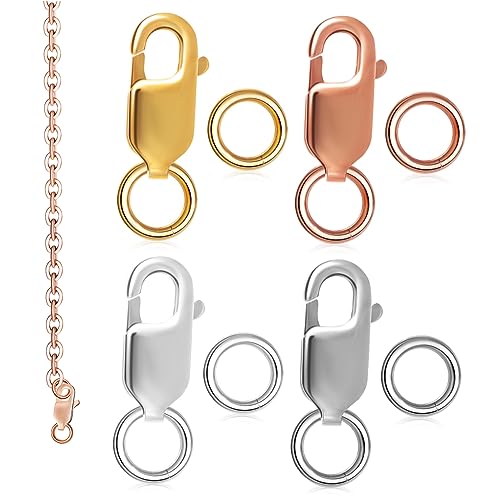 OSALADI 1 Satz Armbandzubehör Schnalle Hummer Hängend Schließungen Schmuck Verschluss Verschlüsse Schmuck Krallenverschluss Schmuckverschluss Große Biegeringe Armbandclips S925 4 Stück OSALADI 1 Satz Armbandzubehör Schnalle Hummer Hängend Schließungen Schmuck Verschluss Verschlüsse Schmuck Krallenverschluss Schmuckverschluss Große Biegeringe Armbandclips S925 4 Stück von OSALADI