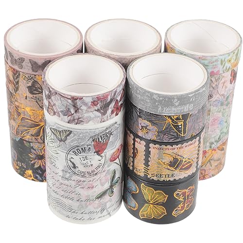 OSALADI 1 Satz Blumenpapierband Scrapbooking Tape Verpackung Farbiges Band Blumen- Sammelalbum Dekorativer Klebebandaufkleber Scrapbooking-klebeband Diy-klebebandaufkleber 17rollen OSALADI 1 Satz Blumenpapierband Scrapbooking Tape Verpackung Farbiges Band Blumen- Sammelalbum Dekorativer Klebebandaufkleber Scrapbooking-klebeband Diy-klebebandaufkleber 17rollen von OSALADI