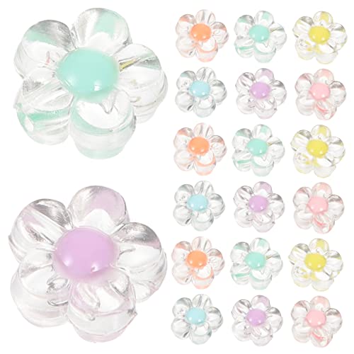 OSALADI 1 Satz Blumenperlen Klein Schmuck Handwerk Perle Lose Perlen Für Die Herstellung Von Armbändern Perlen Für Schmuckhersteller Dekorative Perlen Acryl 200 Stück OSALADI 1 Satz Blumenperlen Klein Schmuck Handwerk Perle Lose Perlen Für Die Herstellung Von Armbändern Perlen Für Schmuckhersteller Dekorative Perlen Acryl 200 Stück von OSALADI