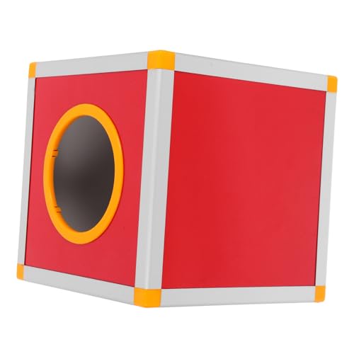 OSALADI 1 Satz -Box Kästen für Tombola-Tickets gesperrtes Postfach Tombola-Korb Tombola für Tickets Tombola-Körbe Gewinnspielboxen Wahlurnen Aluminiumlegierung rot von OSALADI