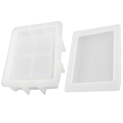 OSALADI 1 Satz Buchförmige Schmuckbox Silikonform für DIY Handwerk Wiederverwendbare Gießform für Dekoration und Aufbewahrung Einfach zu Bedienen Flexible und Praktische Nutzung von OSALADI