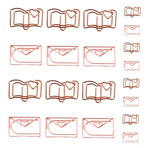 OSALADI 1 Satz Buchhülle Büroklammern in Verschiedenen Größen Multi-gebrauchspapierclips Planer Büroklammern Dekorative Papierklamme Rostfreier Stahl 20 Stück OSALADI 1 Satz Buchhülle Büroklammern in Verschiedenen Größen Multi-gebrauchspapierclips Planer Büroklammern Dekorative Papierklamme Rostfreier Stahl 20 Stück von OSALADI