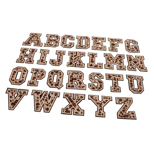 OSALADI 1 Satz Buchstaben-patch Flicken Für Bekleidung Buchstabenflicken Aufbügeln Kleidungsflicken Buchstaben Für Stoff Aufbügeln Patch-briefe Flanell Light Brown 26 Stück OSALADI 1 Satz Buchstaben-patch Flicken Für Bekleidung Buchstabenflicken Aufbügeln Kleidungsflicken Buchstaben Für Stoff Aufbügeln Patch-briefe Flanell Light Brown 26 Stück von OSALADI