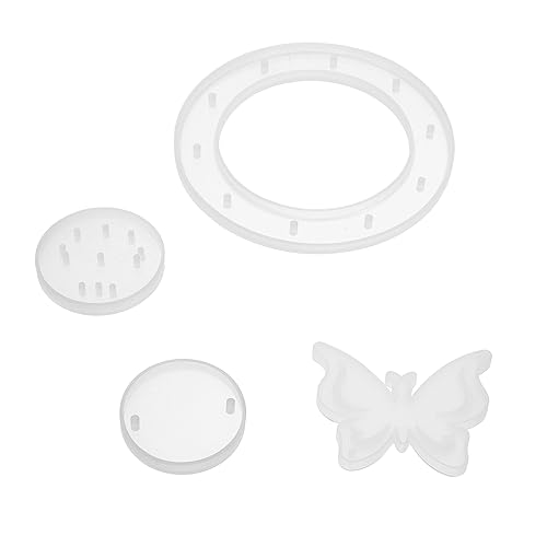OSALADI 1 Satz DIY Epoxidharz Form für Windspiele Silikonform für Kreative Anhänger Langlebig und Wiederverwendbar für Bastelprojekte von OSALADI